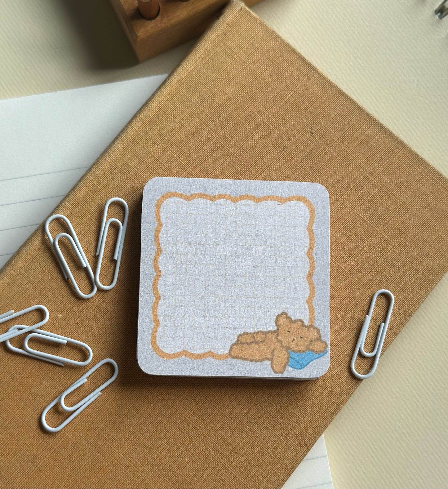 Cosy Bear Memo Pad