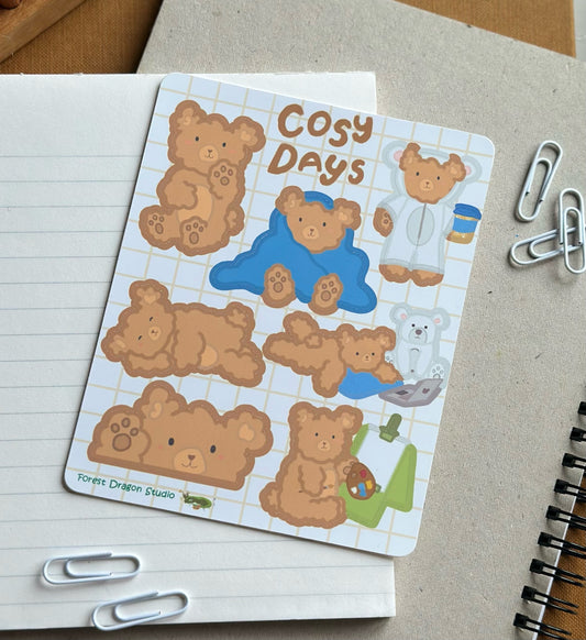 Cosy Days Sticker Sheet